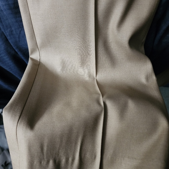 Perry Ellis Portfolio City Fit Beige Dress Pant 34x30 - Picture 5 of 16
